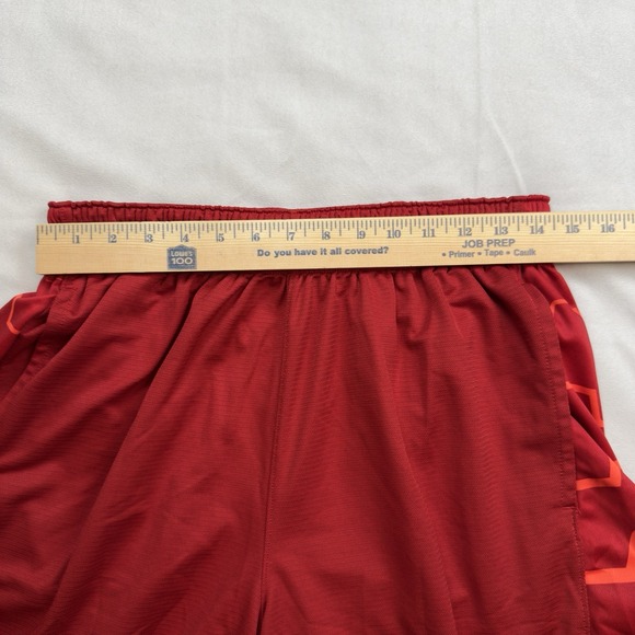 Nike Red Basketball Shorts Lebron James - Size Large Dri-Fit 596473-610 EUC - Picture 5 of 7
